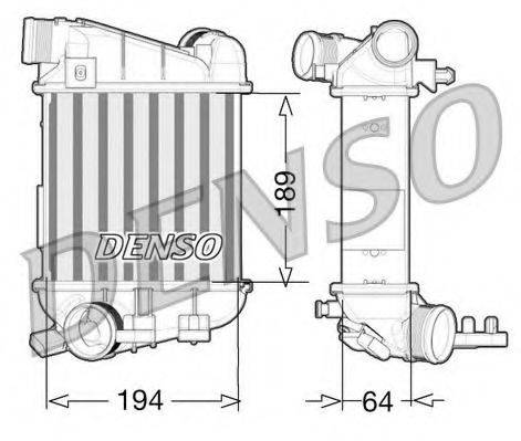 DENSO DIT02027 Інтеркулер