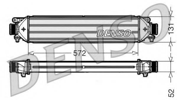 DENSO DIT09109 Інтеркулер