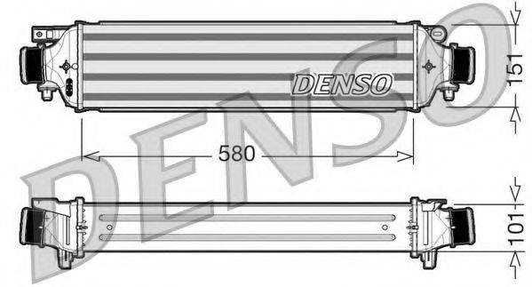 DENSO DIT13002 Інтеркулер