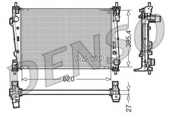 DENSO DRM01006 Радіатор, охолодження двигуна