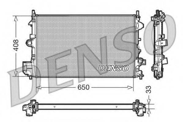 DENSO DRM20088 Радіатор, охолодження двигуна