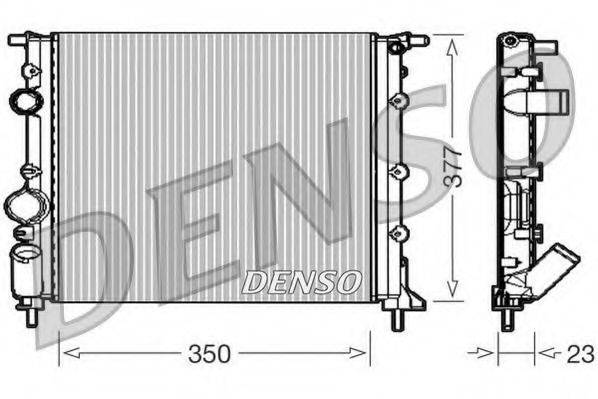 DENSO DRM23010 Радіатор, охолодження двигуна