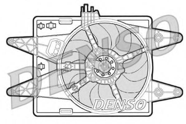 DENSO DER09022 Вентилятор, охолодження двигуна