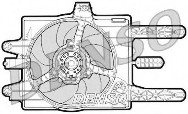 DENSO DER09030 Вентилятор, охолодження двигуна