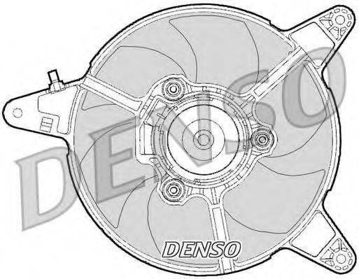 DENSO DER09095 Вентилятор, охолодження двигуна