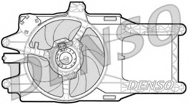 DENSO DER13001 Вентилятор, охолодження двигуна