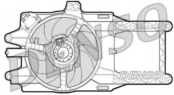 DENSO DER13002 Вентилятор, охолодження двигуна