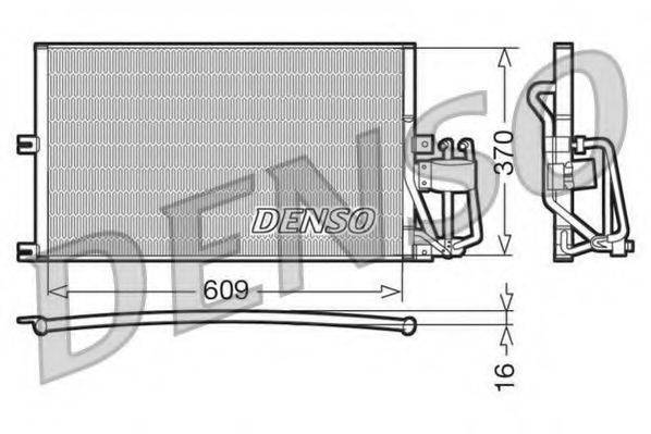 DENSO DCN20029 Конденсатор, кондиціонер