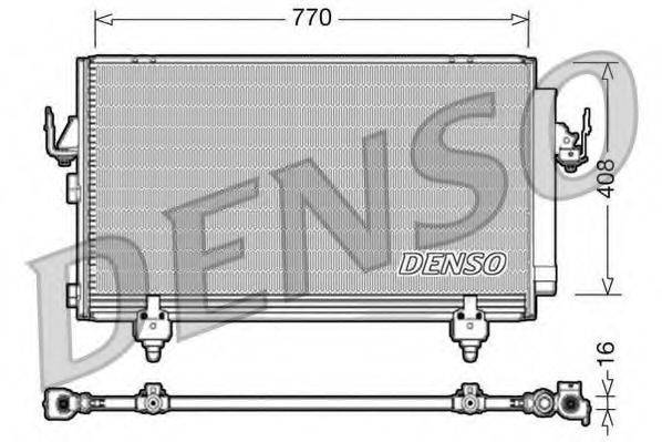 DENSO DCN50031 Конденсатор, кондиціонер