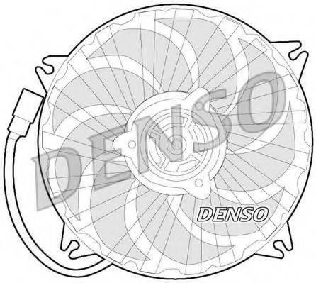 DENSO DER07007 Вентилятор, охолодження двигуна