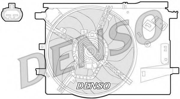 DENSO DER09053 Вентилятор, охолодження двигуна