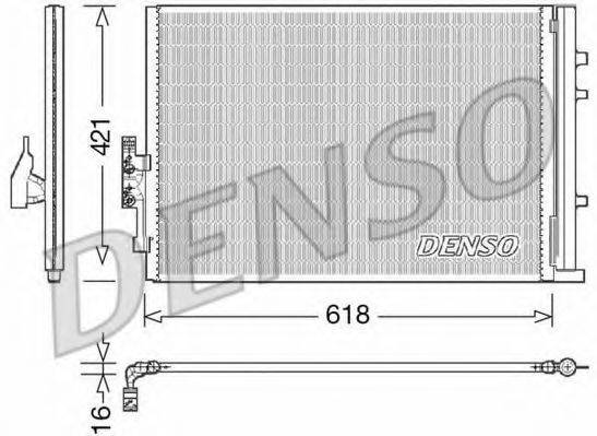 DENSO DCN05016 Конденсатор, кондиціонер