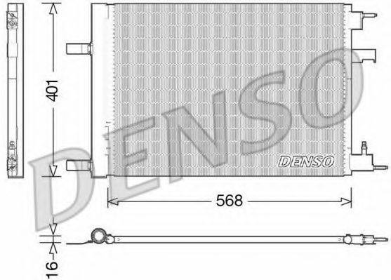 DENSO DCN20014 Конденсатор, кондиціонер