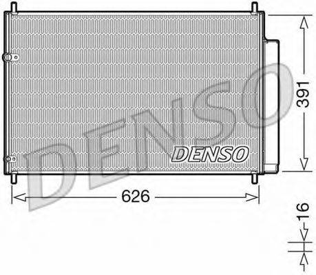 DENSO DCN50041 Конденсатор, кондиціонер