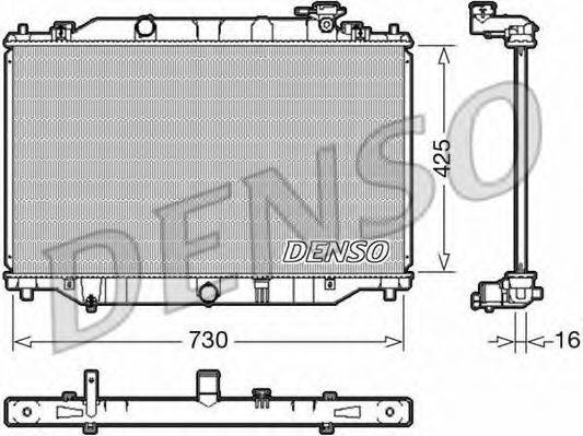 DENSO DRM44039 Радіатор, охолодження двигуна