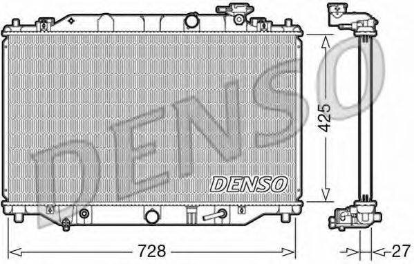 DENSO DRM44041 Радіатор, охолодження двигуна