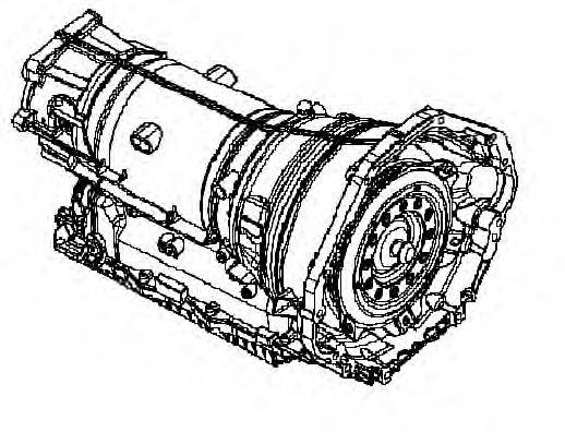 ZF 1087026041 Автоматична коробка передач