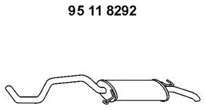 EBERSPACHER 95118292 Глушник вихлопних газів кінцевий