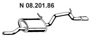 EBERSPACHER 0820186 Глушник вихлопних газів кінцевий