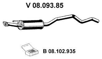 EBERSPACHER 0809385 Передглушувач вихлопних газів