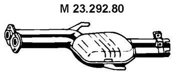 EBERSPACHER 2329280 Середній глушник вихлопних газів