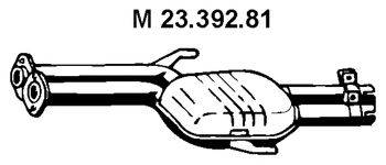 EBERSPACHER 2339281 Середній глушник вихлопних газів