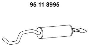 EBERSPACHER 95118995 Глушник вихлопних газів кінцевий