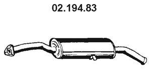 EBERSPACHER 0219483 Глушник вихлопних газів кінцевий