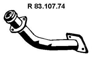 EBERSPACHER 8310774 Труба вихлопного газу