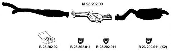 EBERSPACHER 232147 Система випуску ОГ