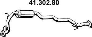 EBERSPACHER 4130280 Середній глушник вихлопних газів