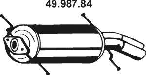 EBERSPACHER 4998784 Глушник вихлопних газів кінцевий