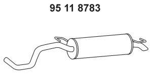 EBERSPACHER 95118783 Глушник вихлопних газів кінцевий