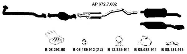 EBERSPACHER AP2190 Система випуску ОГ