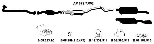 EBERSPACHER AP2216 Система випуску ОГ