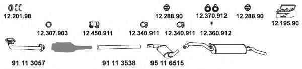 EBERSPACHER 12290 Система випуску ОГ