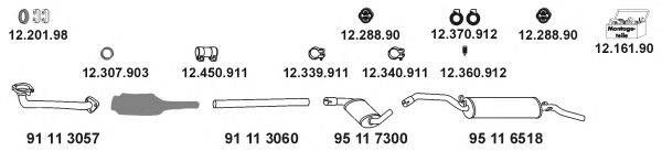 EBERSPACHER 12295 Система випуску ОГ