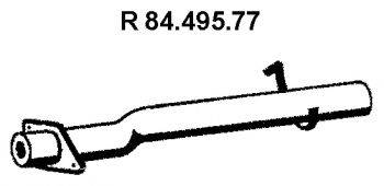 EBERSPACHER 8449577 Труба вихлопного газу
