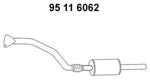 EBERSPACHER 95116062 Передглушувач вихлопних газів