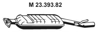 EBERSPACHER 2339382 Середній глушник вихлопних газів