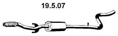 EBERSPACHER 19507 Середній глушник вихлопних газів