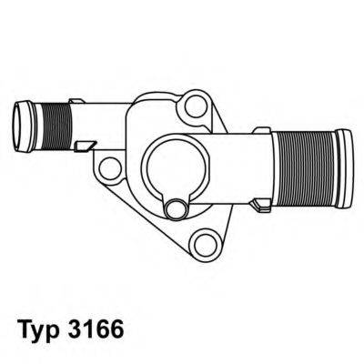 WAHLER 316689D Термостат, охолоджуюча рідина