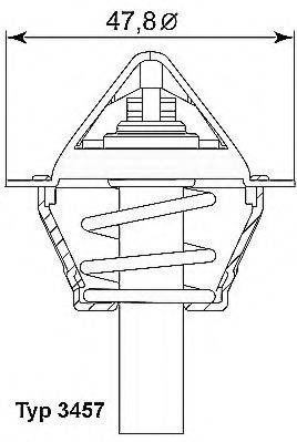 WAHLER 345790D Термостат, охолоджуюча рідина