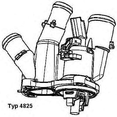 WAHLER 482598D Термостат, охолоджуюча рідина