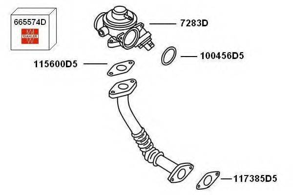 WAHLER 7900415 Рециркуляція ОГ