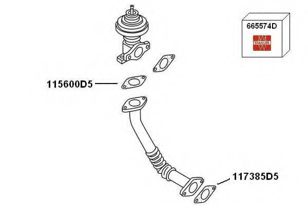 WAHLER 7900423 Рециркуляція ОГ