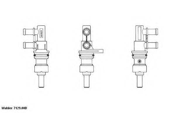 WAHLER 712900D Термостат, охолоджуюча рідина