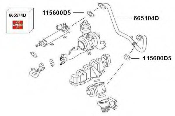 WAHLER 7900470 Рециркуляція ОГ