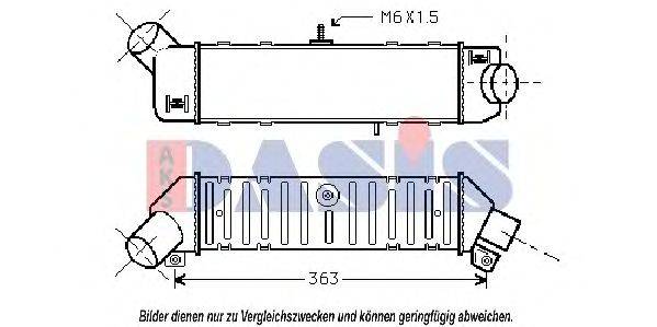 AKS DASIS 047000N Інтеркулер