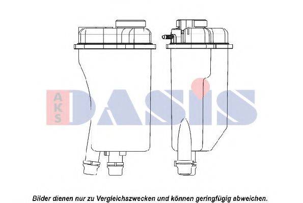 AKS DASIS 053010N Компенсаційний бак, охолоджуюча рідина